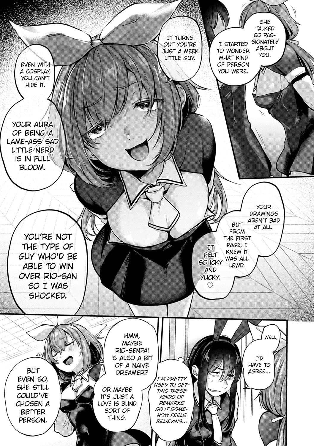 Hentai Manga Comic-Do Doujin Artists Dream of Threesome Sex After Work?-Read-7